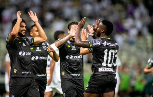 Ceará goleia o Globo-RN na Arena Castelão e assume a liderança do Grupo B da Copa do Nordeste