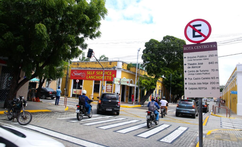 Centro de Fortaleza terá sinalização turística