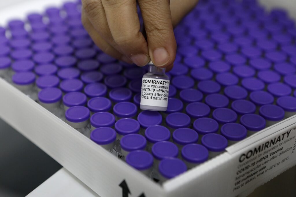 Ceará recebe 45.690 doses da vacina Pfizer nesta segunda-feira (10)