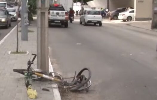 Ciclista morre após colisão com carro no bairro Meireles, em Fortaleza