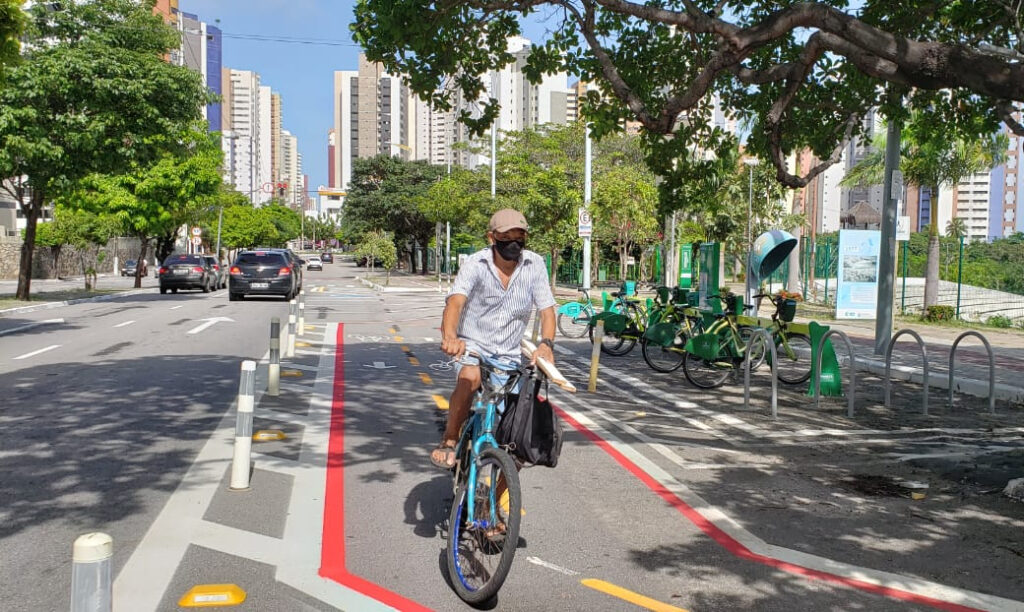 Fortaleza conta com 364,9 km de rede cicloviária; infraestrutura aumentou durante a pandemia