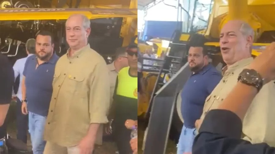 Ciro é hostilizado e discute com apoiadores de Bolsonaro em festa agropecuária