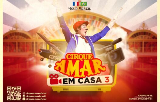Portal GCMAIS transmite live do Cirque Amar