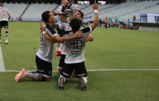 Copa do Nordeste: Saulo marca duas vezes e Ceará conquista a primeira vitória