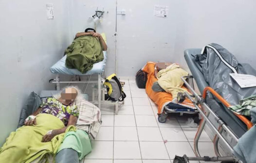 Idosos com covid-19 passaram 13 horas em sala com paciente morto em Manaus