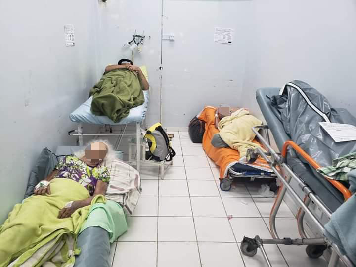 Idosos com covid-19 passaram 13 horas em sala com paciente morto em Manaus