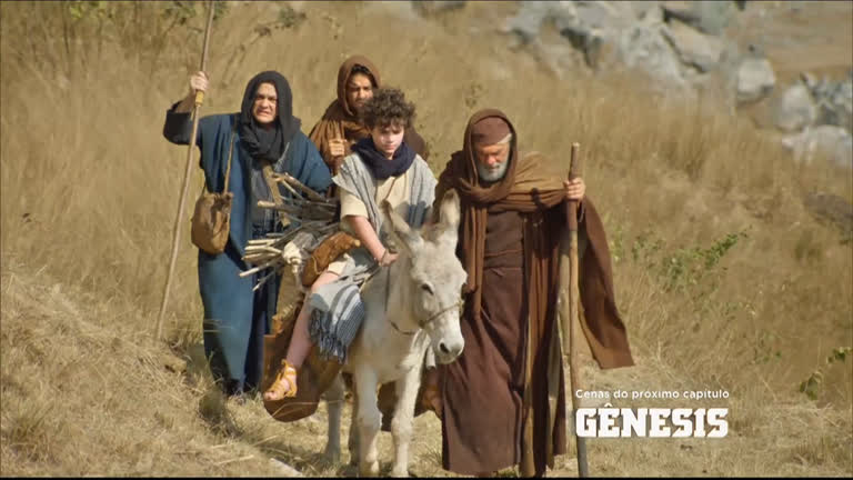 Novela Gênesis – Capítulo 108 (10/06): Abraão leva Isaque para sacrifício