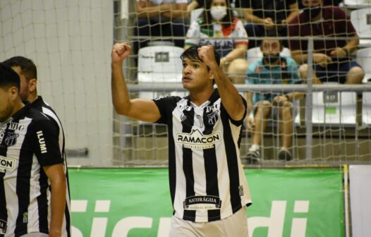 Na prorrogação, Ceará vence o Jaraguá e é campeão da Copa do Brasil de futsal