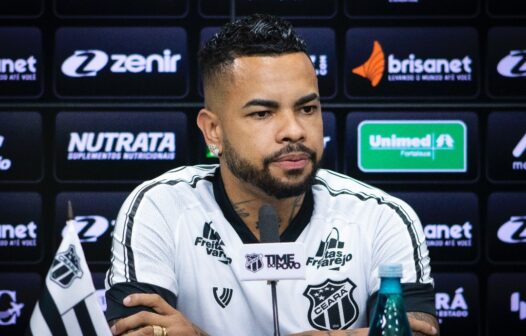 Dentinho é apresentado no Ceará e destaca: “o planejamento e a estrutura do clube me conquistaram”