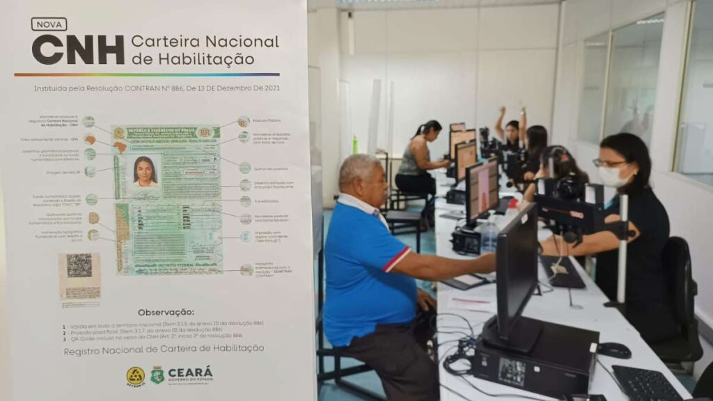 Detran-CE passa a emitir nova CNH a partir desta quarta-feira