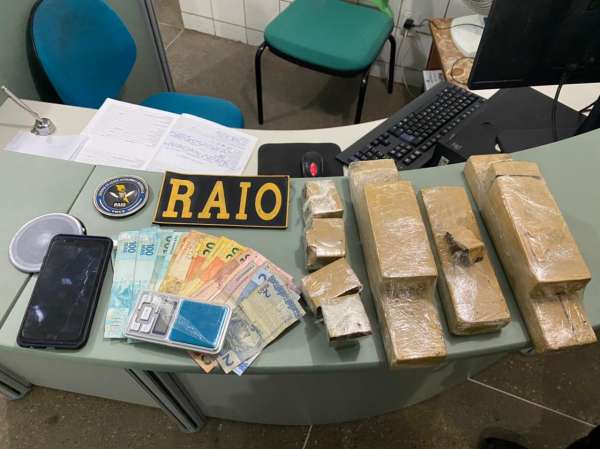 Homem é preso com  3 quilos de maconha em Paraipaba