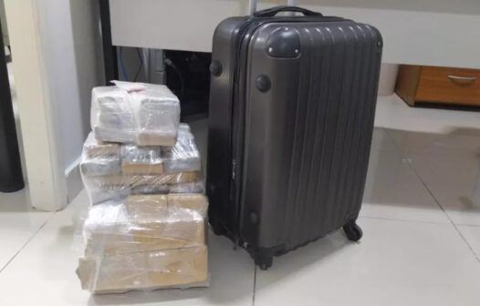 Dupla é presa com 15 Kg de drogas em hotel de Fortaleza
