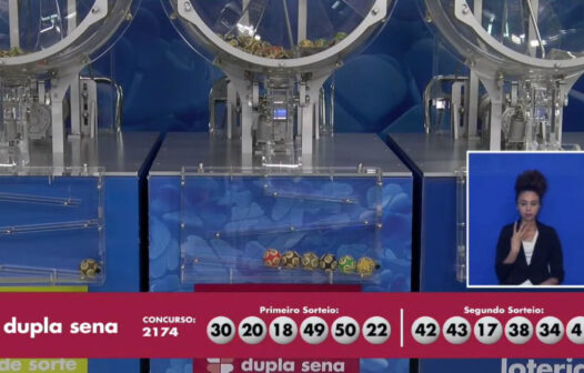 Dupla Sena: confira resultado do concurso 2.174