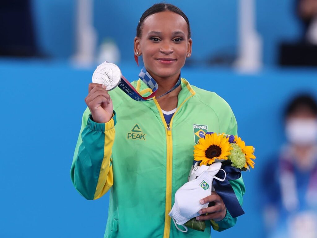 Rebeca Andrade conquista medalha histórica de prata para o Brasil na Olimpíada de Tóquio