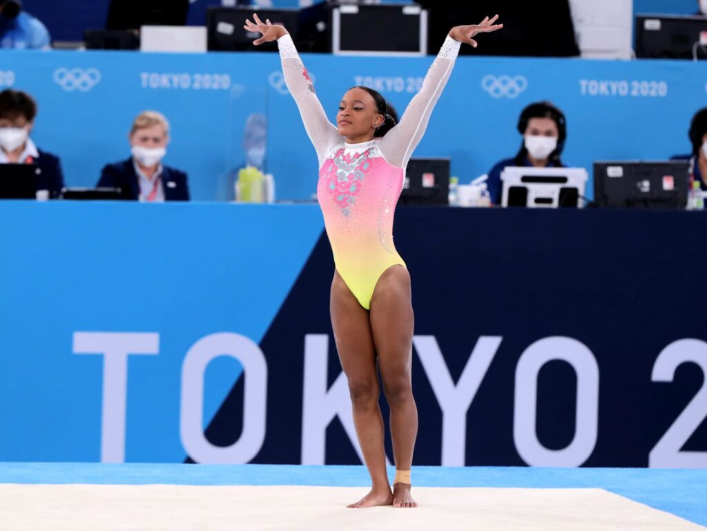 Rebeca Andrade será porta-bandeira do Brasil no encerramento da Olimpíada de Tóquio