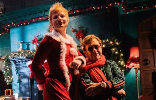 Ed Sheeran e Elton John lançam novo single natalino; ouça ‘Merry Christmas’