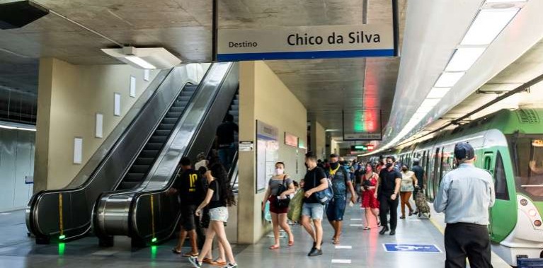 Em Fortaleza, Linha Sul do metrô e VLT Parangaba-Mucuripe ampliam horário de operação