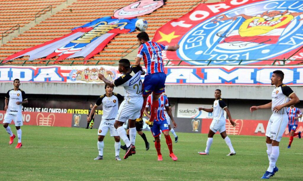 Esportes Copa do Nordeste Bahia goleia Sport e assume liderança do Grupo A