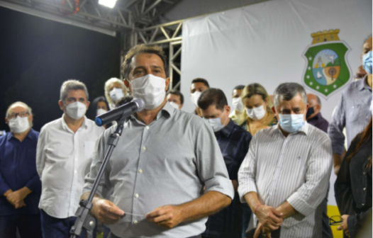 Governador em exercício, Evandro Leitão participa de série de inaugurações no interior do Ceará