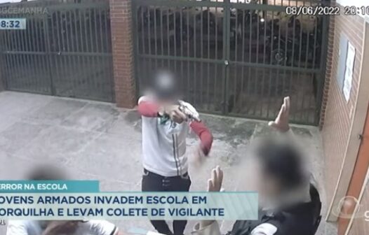 Falsos estudantes invadem escola e levam colete de vigilante no Ceará