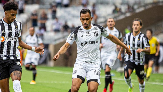 No Mineirão, Ceará perde para o Atlético/MG por 3 a 1 e segue sem vencer fora de casa na Série A