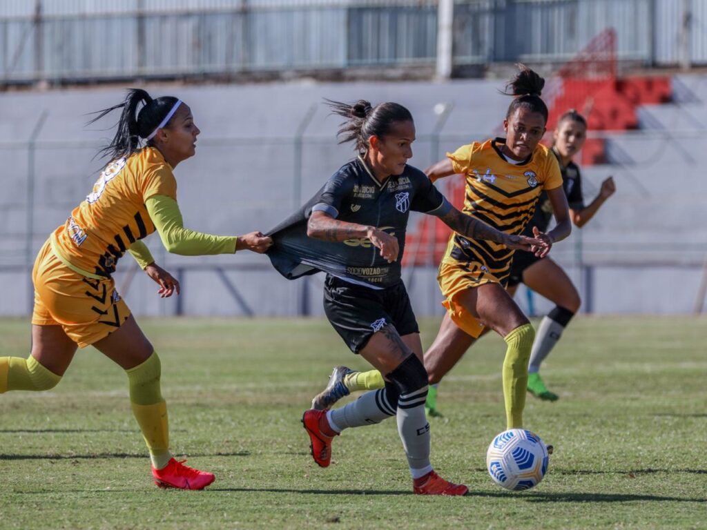 Meninas do Vozão empatam com o Cresspom-DF e estão a uma vitória da elite do Brasileirão feminino