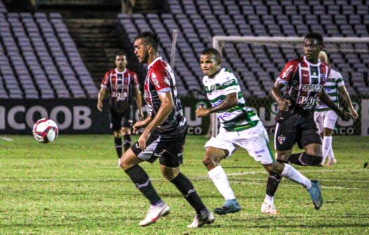 No último lance do jogo, Ferroviário arranca empate com o Altos-PI fora de casa pela Série C