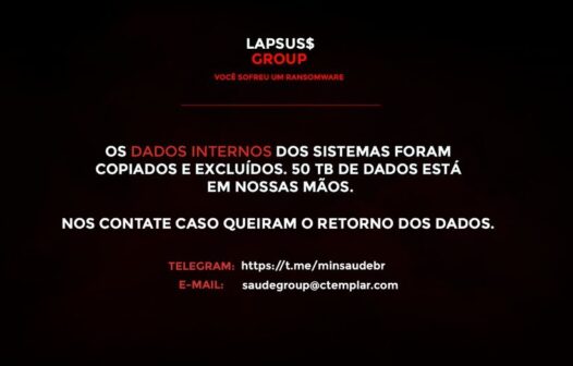 Sites do Ministério da Saúde e ConecteSUS sofrem ataque hacker e dados são afetados