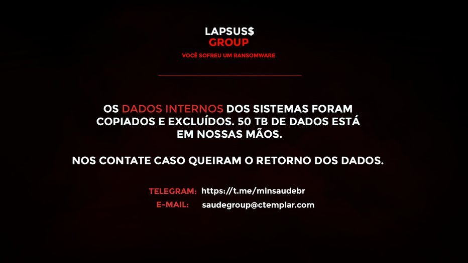 Sites do Ministério da Saúde e ConecteSUS sofrem ataque hacker e dados são afetados