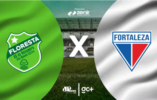 AO VIVO: assista à transmissão de Floresta e Fortaleza pela Copa do Nordeste