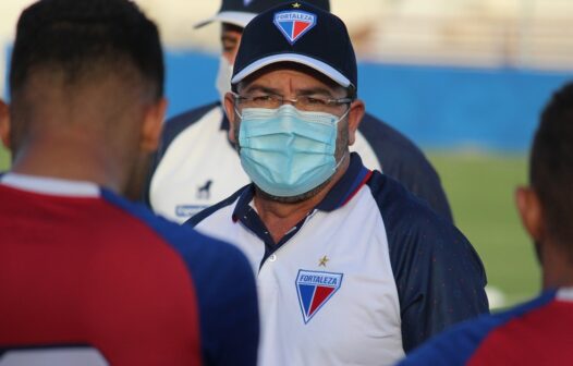 Apoio da torcida foi essencial para a vitória do Fortaleza, diz o técnico Enderson Moreira