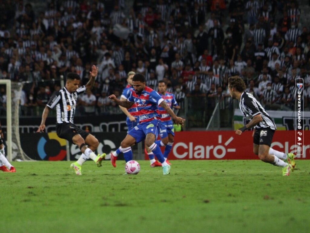 Fortaleza é goleado por 4 a 0 pelo Atlético-MG e se complica na semifinal da Copa do Brasil