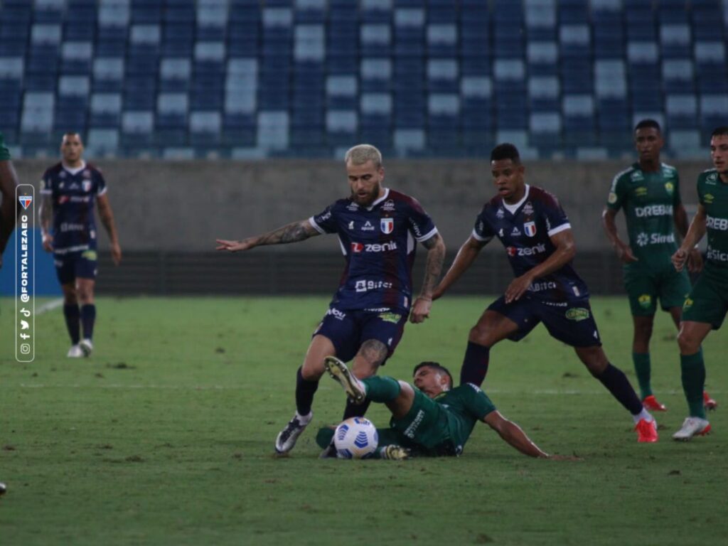 Fortaleza perde para o Cuiabá e continua em 5º lugar no Brasileirão