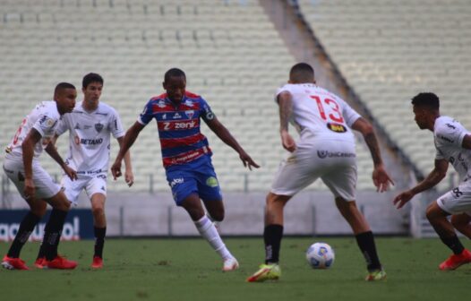 Fortaleza perde para o Atlético-MG e sofre a primeira derrota em casa no Brasileirão