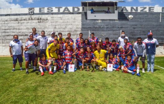 Fortaleza é vice-campeão na Copa Sub-13 e conquista três destaques