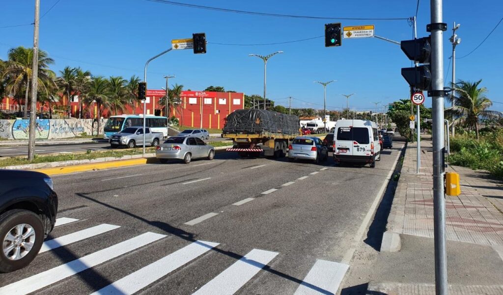 Fortaleza: média de acidentes cai 64,5% em vias com velocidade readequada