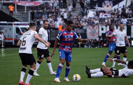 Fortaleza perde para o Corinthians fora de casa e segue na lanterna do Brasileirão