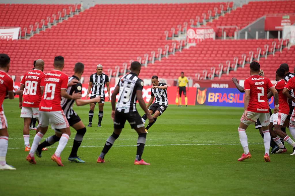 Ceará empata com o Internacional em 1×1 pela Série A do Campeonato Brasileiro