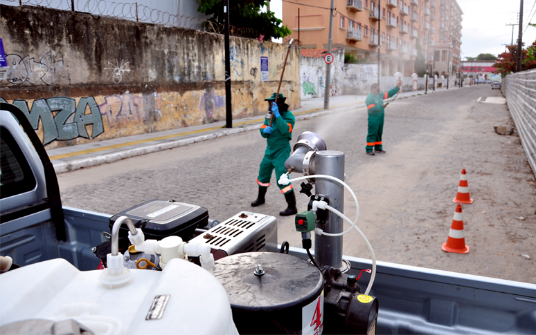 Operação “fumacê” no combate ao mosquito Aedes Aegypti passa em dez bairros de Fortaleza, em maio