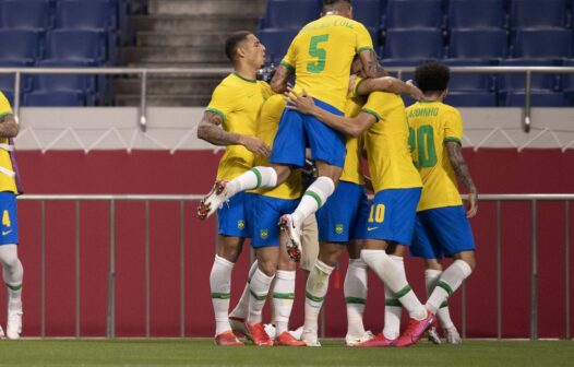 Brasil vence Egito no futebol masculino olímpico e vai à semifinal