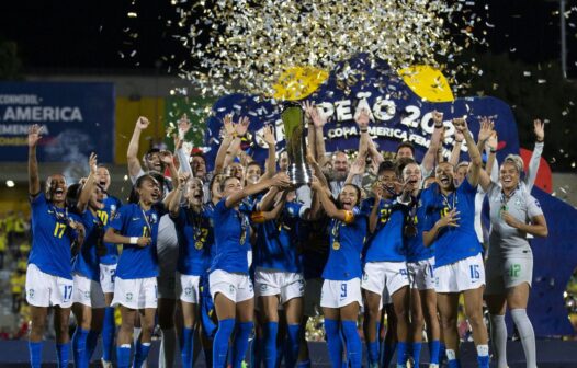 Futebol feminino: Brasil vence Copa América com 100% de aproveitamento