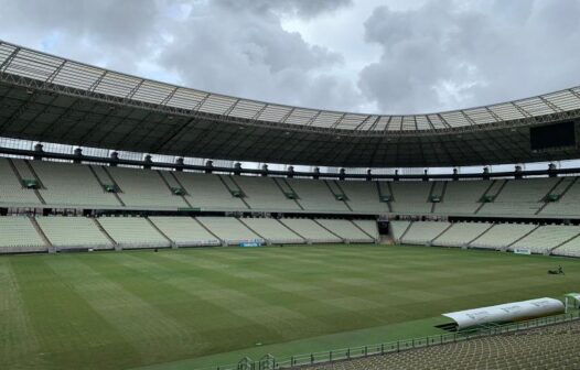 Gramado da Arena Castelão já está 100% revitalizado