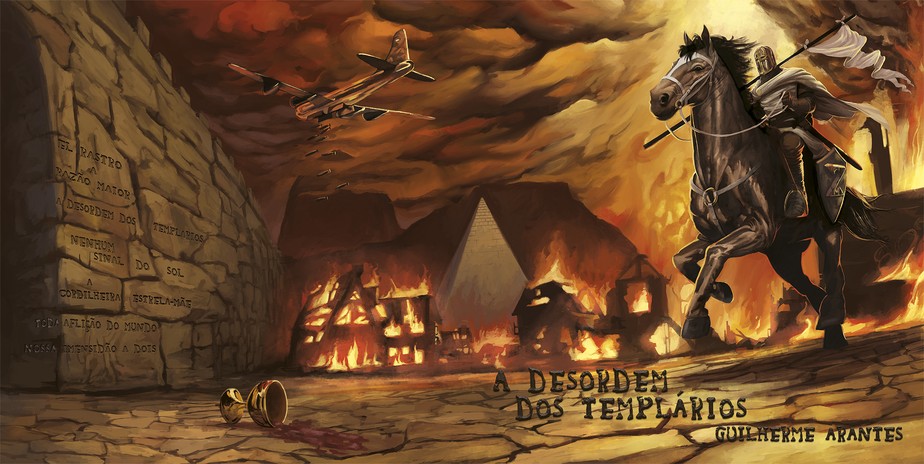 Guilherme Arantes divulga capa do novo disco ‘A Desordem dos Templários’