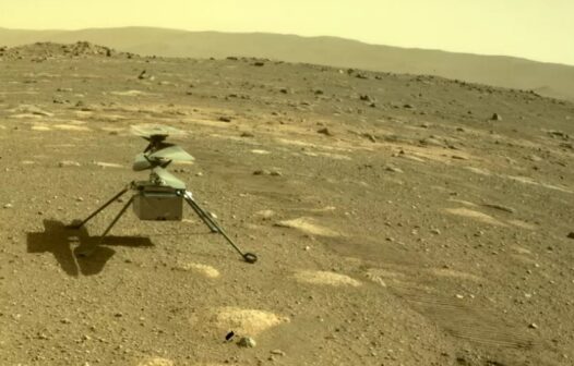 Helicóptero da Nasa consegue ‘sobreviver’ por conta própria em sua primeira noite em Marte