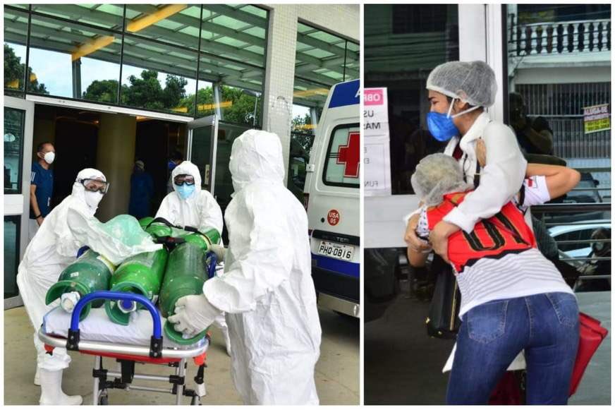 Começa transferência de pacientes com covid de Manaus a 8 capitais