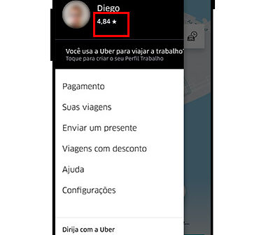 Uber: passageiros agora podem ver número de estrelas dadas pelos motoristas