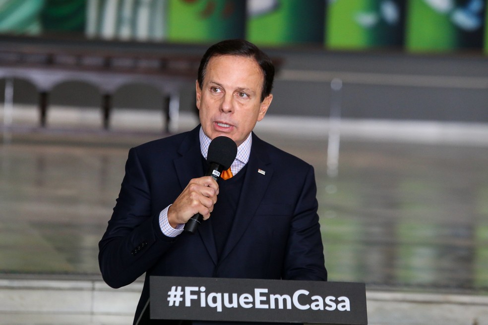 João Doria diz que SP vai começar a vacinar contra covid-19 em janeiro