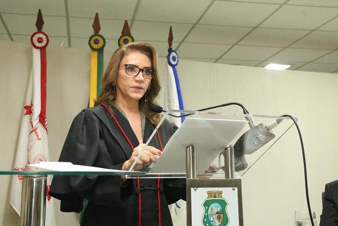 Joriza Magalhães toma posse como desembargadora do Tribunal de Justiça do Ceará