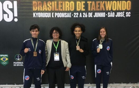 Jovens da Rede Cuca conquistam medalhas no Supercampeonato Brasileiro de Taekwondo