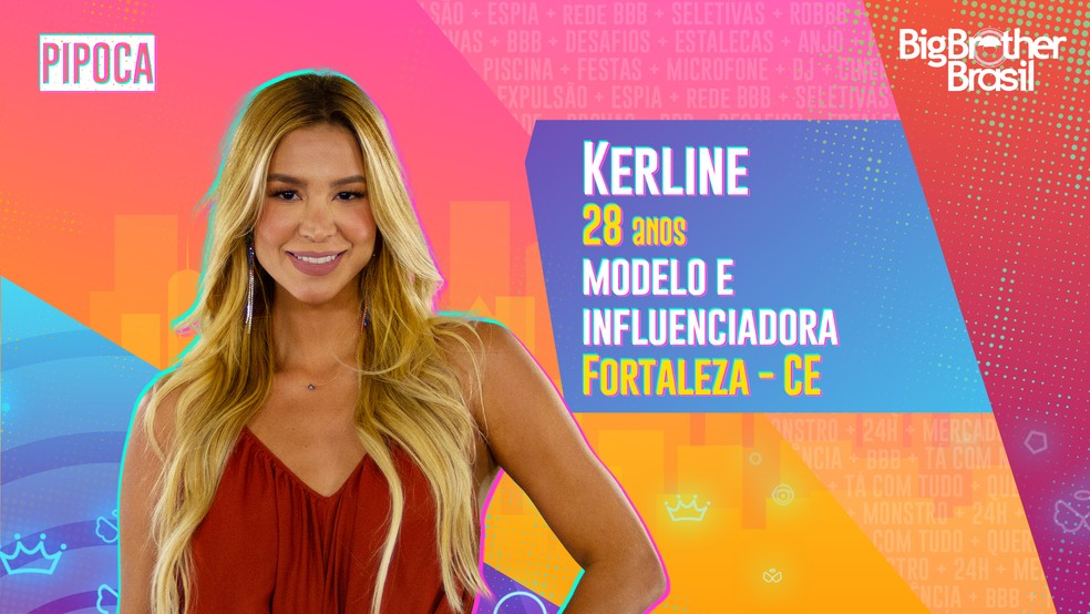 Cearense Kerline Cardoso participa do BBB 21